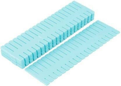 HVG TRADERS Plastic Grid Drawer Divider Household Storage Strips_Large Drawer Divider (Plastic) 6 pcs Multicolor Drawer Divider (Plastic) Drawer Divider(Plastic)