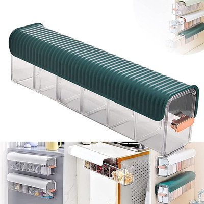 LILA ENTERPRISE FlexCell 6 Compartment Organizer Drawer Divider(Plastic)