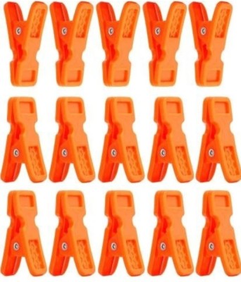 SHIV RIDDI Combo Pack( Buy 20 Get 10 free) Cloth Clips -Orange 30 Pack Plastic Cloth Clips(Orange Pack of 30)