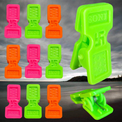 Rarzone Premium 20 PIECE Cloth Clips for Drying Clothes - Multipurpose Clothes Pins P_74 Plastic Cloth Clips(Multicolor Pack of 20)