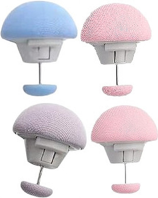Naklang Bed Sheet Clip Plastic Cloth Clips(Multicolor Pack of 4)