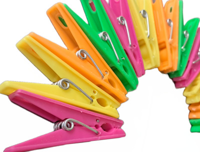 Villwin Strong with good grip Diamond pack of 36 Plastic Cloth Clips(Multicolor)