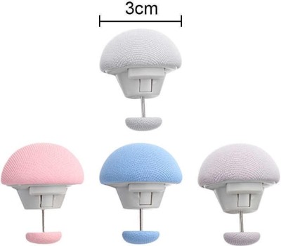 Eletree Eletree Mushroom Shape Duvet Clips Plastic Cloth Clips(Multicolor Pack of 4)