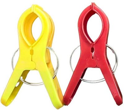 Pabhas Saree Pre pleating Clips Plastic Cloth Clips(Multicolor Pack of 2)
