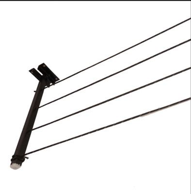 Roborich Steel Wall Cloth Dryer Stand 4T-BLK-FLIP-B32(4 Tier)