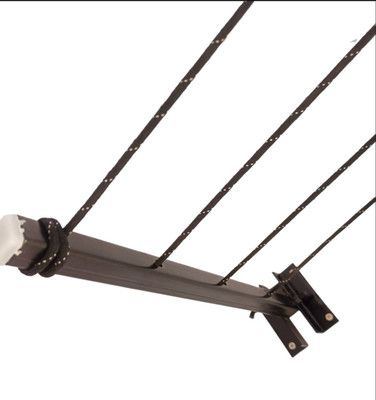 Roborich Steel Wall Cloth Dryer Stand 4T-BLK-FLIP-B18(4 Tier)