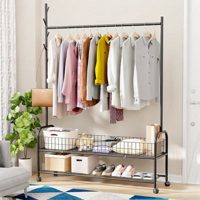 lukzer Steel Floor Cloth Dryer Stand MGR(2 Tier)