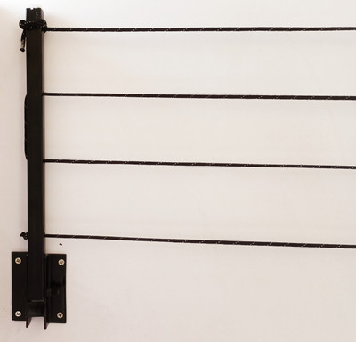 Limpolex Steel Wall Cloth Dryer Stand 4T-BLK-WMNT-20(4 Tier)