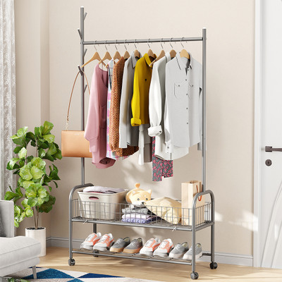 lukzer Steel Floor Cloth Dryer Stand MGR(2 Tier)