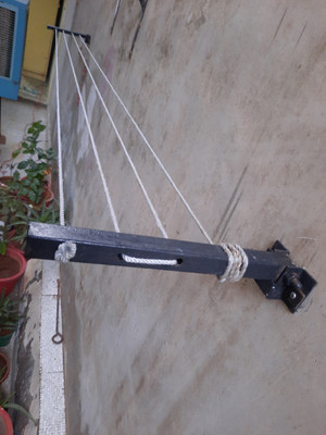 zankarwala Steel Wall Cloth Dryer Stand foldeble wet wall Cloth Stand(4 Tier)
