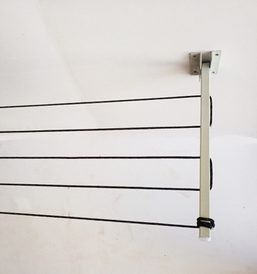 Limpolex Steel Wall Cloth Dryer Stand 5T-WHITE-WALL-MOUNT-B006(5 Tier)