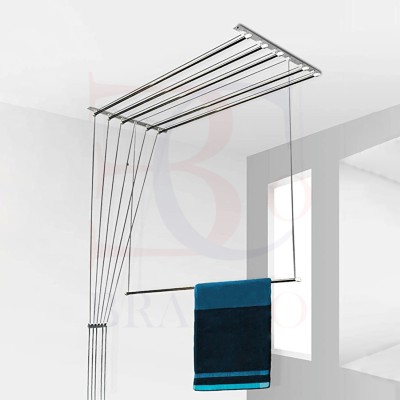 Branco Steel Ceiling Cloth Dryer Stand 6 pipes x4t(5 Tier)