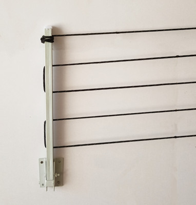 Roborich Steel Wall Cloth Dryer Stand 5T-WHITE-WALL-MOUNT-B0018(5 Tier)