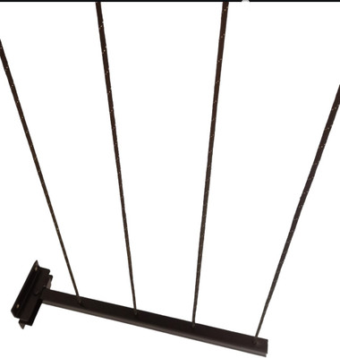 Roborich Steel Wall Cloth Dryer Stand 4T-BLK-FLIP-B14(4 Tier)