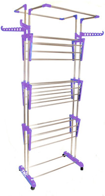 TNC by TNC Steel Floor Cloth Dryer Stand T-CDS-JB2SS-JUMBO-0105(4 Tier)