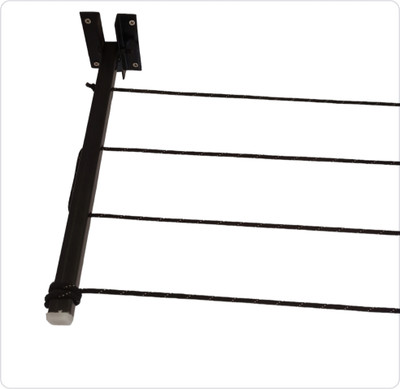 Roborich Steel Wall Cloth Dryer Stand 4T-BLK-FLIP-B51(4 Tier)