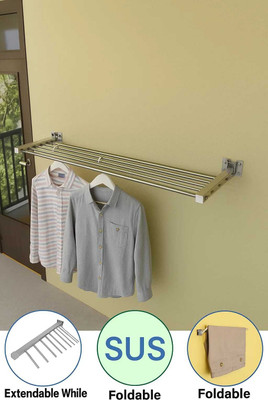 Vinayak V Entp Steel Wall Cloth Dryer Stand 3(5 Tier)