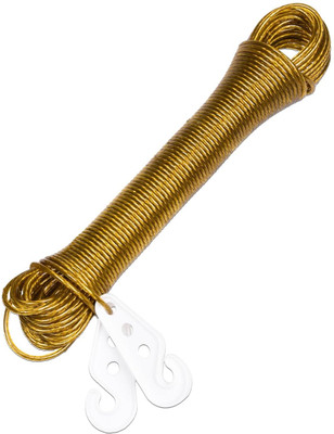 CRYZONE Highly Strong Clothes Drying Rope 10 meters Nylon Retractable Clothesline Nylon Retractable Clothesline(10 m)