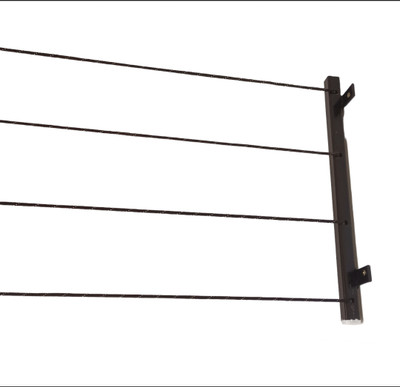 DRYILLA Steel Wall Cloth Dryer Stand WH-BLK-C31(4 Tier)