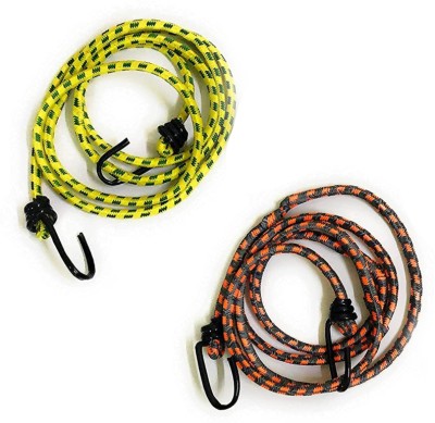 HAZEL Long Nylon Rope Set of 2 Multicolor Cloth Hanging for Both Indoor & Outdoor Nylon Retractable Clothesline(3 m)