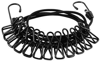 Flywind Travel Elastic Clothesline Laundry Line Camping Clothes Lines Adjustable Rope Nylon Clothesline(1.8 m)
