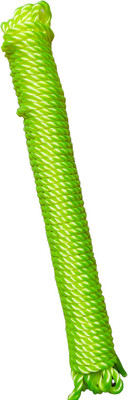 Colour cloud Clothesline nylon multicolour nylon rope Nylon Retractable Clothesline(10 m)