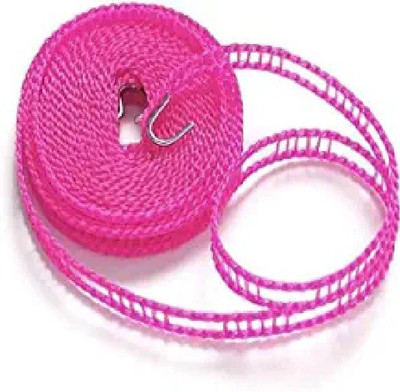 toyuniverse Anti Slip Rope For Drying Clothes Nylon Retractable Clothesline (5 m) Nylon Retractable Clothesline(5 m)