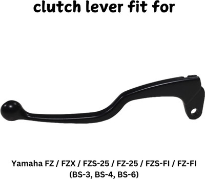 KALSTAR Clutch Lever For Yamaha FZ, FZ-S, FZ16(black)