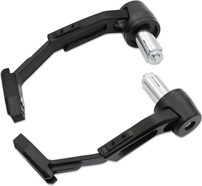AOW ATTRACTIVE OFFER WORLD Metal Lever Guard For Brake Clutch Lever For Bajaj Universal For Bike(Black)