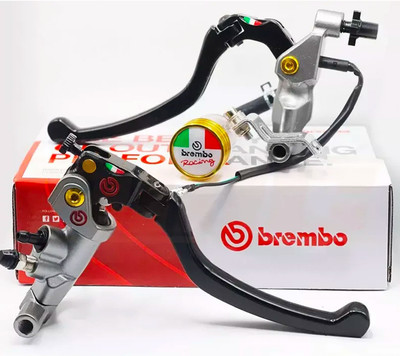 Shinify Brake Clutch Lever For KTM, Kawasaki, Suzuki, Hero, Yamaha Universal For Bike(BLACK)