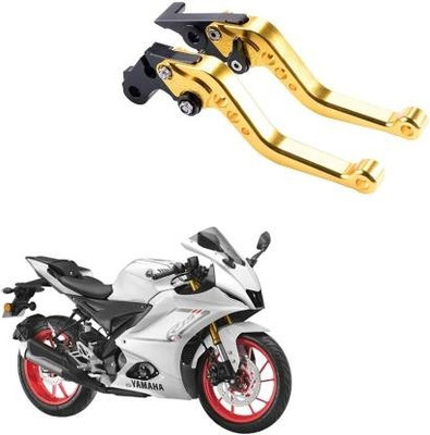 way2gmart Brake Clutch Lever For Yamaha R15(GOLDEN)