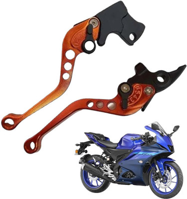 KUMAVEEN R15 V3 ABS, R15 V4 ABS Brake Clutch Lever For Yamaha R15(Glossy red)