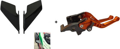 VermsBikers Brake Clutch Lever For KTM RC 125, RC 200, RC 390, Duke 200(Orange)