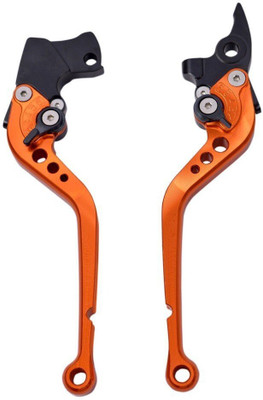 P A Brake Clutch Lever For KTM, Bajaj Universal For Bike(Orange)