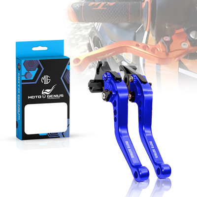 MOTO GENIUS Brake Clutch Lever For KTM Duke 200, Duke 390, RC 125, RC 200, RC 390(Blue)