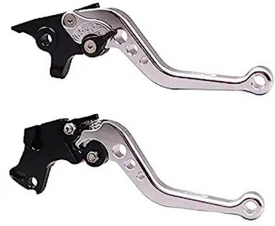 Moto Powerz Long Brake Clutch Lever For Bajaj Pulsar, Pulsar 150, Pulsar 180 DTS-i, Pulsar 220F, Pulsar NS 200, Pulsar RS 200(Silver)