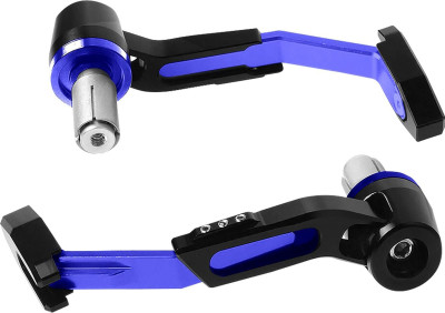 BXtremeZ Motorcycle Adjustable Brake Clutch CNC Lever Protector Guard Clutch Lever For Universal For Bike Splendor Pro(Blue)