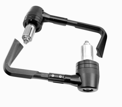 AOWBIKES Pvc Lever Guard Brake Clutch Lever For Yamaha Universal For Bike(Black)