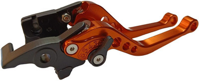 VermsBikers Brake Clutch Lever For KTM RC 125, RC 200, RC 390, Duke 200(Orange)