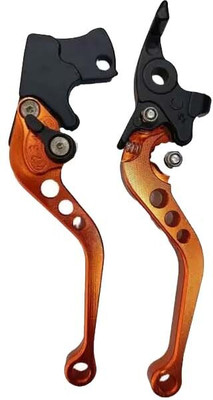 CRAZZY CREATION Brake Clutch Lever For Yamaha R15(GLOSSY RED)