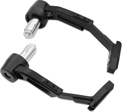 Pa Cnc Lever Guard For Brake Clutch Lever For TVS Universal For Bike(Black)