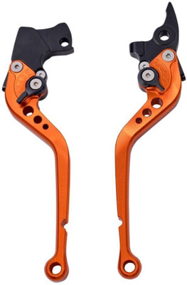 DASCO Brake Clutch Lever For KTM, Bajaj Universal For Bike(Orange)