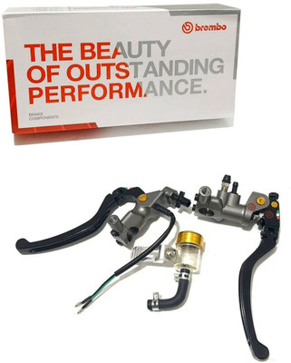 Shinify Brake Clutch Lever For KTM, Kawasaki, Yamaha, Hero, Suzuki Universal For Bike(BLACK)