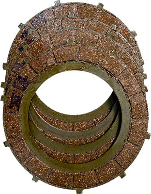 road religion Clutch Plate Set for Machismo (Gold) - 04 Pieces Clutch Plate