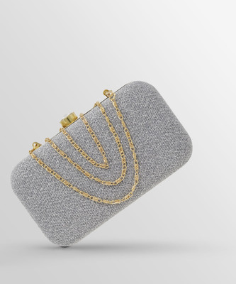 AILTINO Party Silver  Clutch