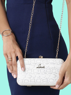 LAVIE Casual Silver  Clutch