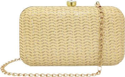 Fandu collection Party Gold  Clutch