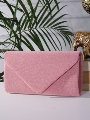 ZEVORA Party, Formal, Casual Pink  Clutch