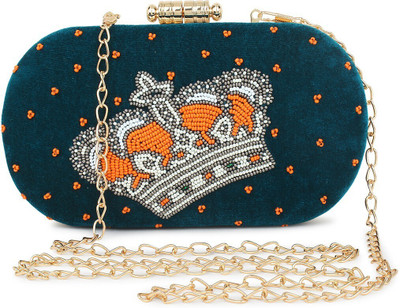 SPICE ART Party Green  Clutch