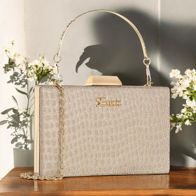 Exotic Party Gold  Clutch